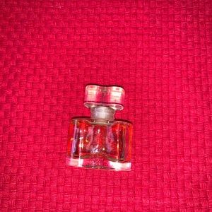 Vintage white linen Estée Lauder